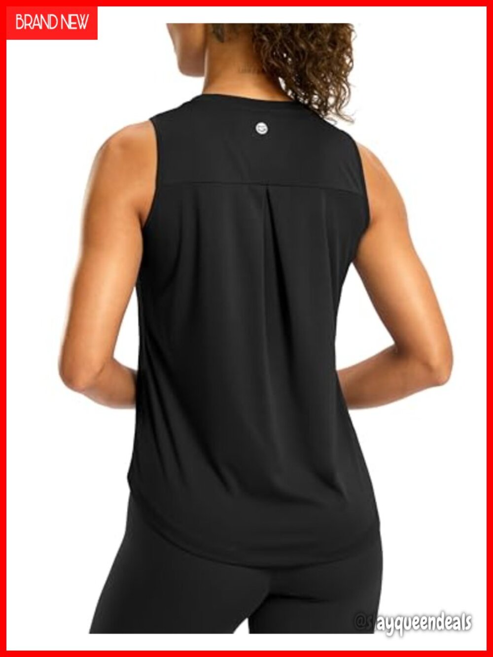 Women's Sleeveless Athletic Workout Tank Top Yoga Quick Dry UPF50